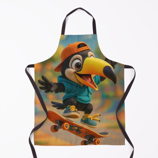 Item preview, Skater Channel-Billed Toucan designed and sold by Sillytoe.