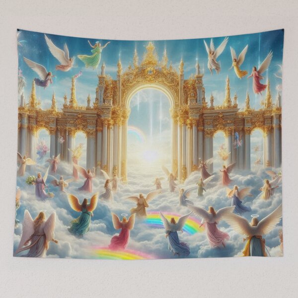 Item preview, The gates of Heaven designed and sold by JesusClub.