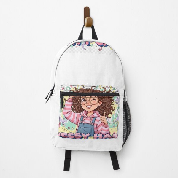 Item preview, Messy Hair, Don’t Care – Cute Cartoon Girl Quote designed and sold by GogoVibes.