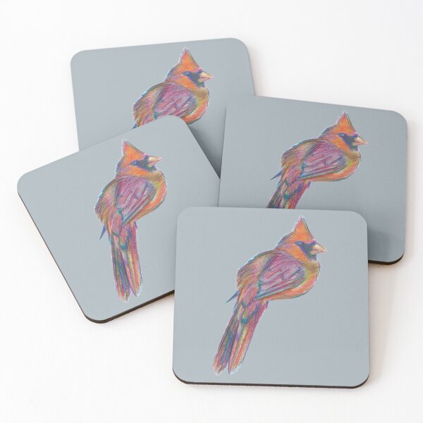 Item preview, Colored Pencil Cardinal designed and sold by evenspookier.