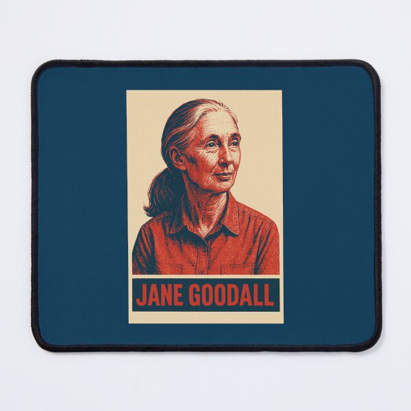 Item preview, Jane Goodall Portrait designed and sold by Anniko Art Studio.