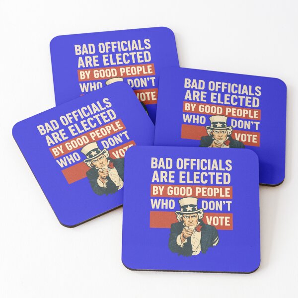 Item preview, Bad Officials Happen When Good People Don’t Vote designed and sold by The Junto Shop.