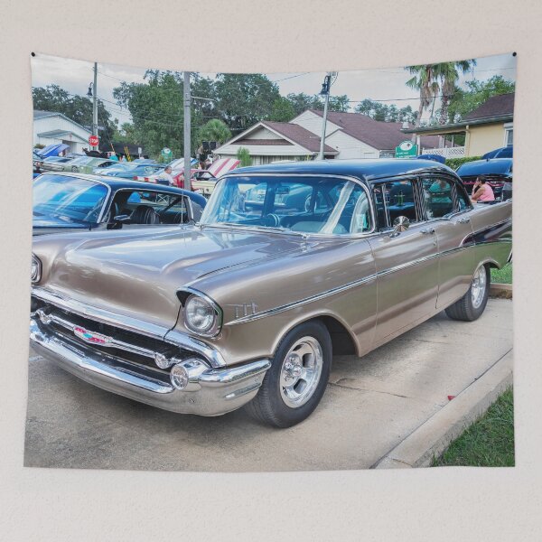 Item preview, 1957 Brown Chevy Bel Air 4 door Sedan X200 designed and sold by RichFrancoCars.
