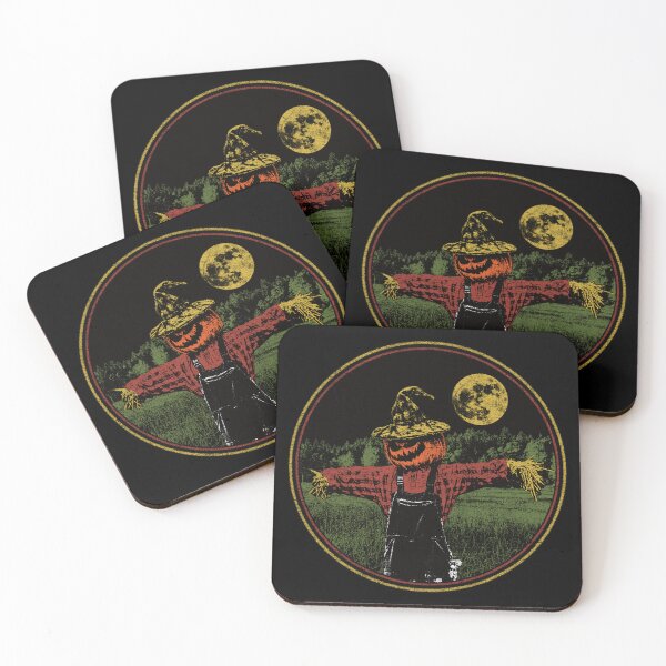 Item preview, Silent Harvest – Creepy Scarecrow Artwork designed and sold by jagatdsgn.