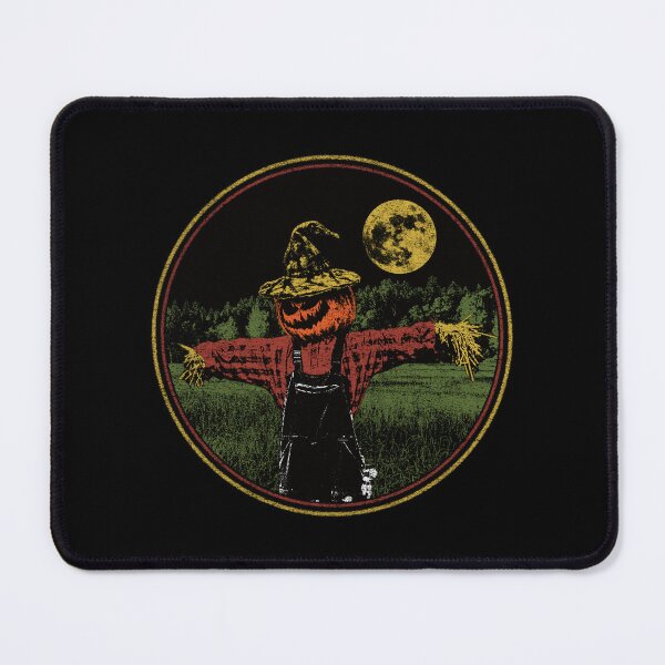 Item preview, Silent Harvest – Creepy Scarecrow Artwork designed and sold by jagatdsgn.