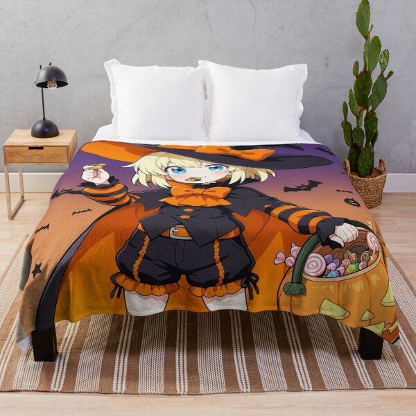 Item preview, Cute Blonde Anime Witch – Halloween Candy Magic Art designed and sold by S-Viirgo.