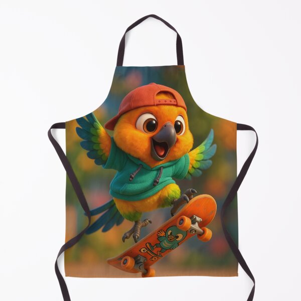 Item preview, Skater Conure Parrot designed and sold by Sillytoe.