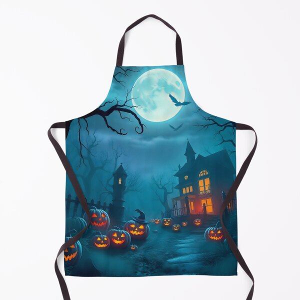 Item preview, Moonlit Gathering of Pumpkins Jigsaw designed and sold by ArtComixHaven.