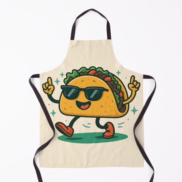 Item preview, Dancing Disco Taco - Party Food Vibes designed and sold by ArtsyWishesShop.