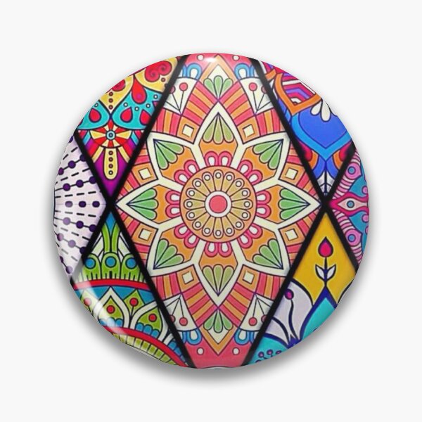 Item preview, Vibrant Mandala Patterns in Colorful Geometric Design designed and sold by Kruti Collection.
