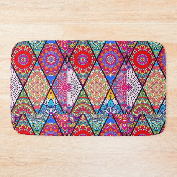 Item preview, Vibrant Mandala Patterns in Colorful Geometric Design designed and sold by Kruti Collection.