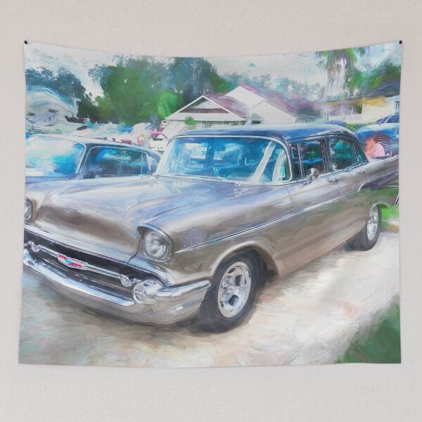 Item preview, 1957 Brown Chevy Bel Air 4 door Sedan X201 designed and sold by RichFrancoCars.