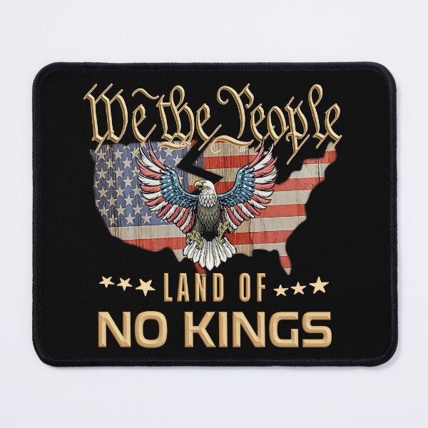 Item preview, No Kings In America, Democracy, We The People designed and sold by gear-posters.