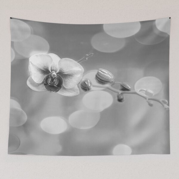 Item preview, Bubbly Orchid In Black and White designed and sold by Kay Brewer.