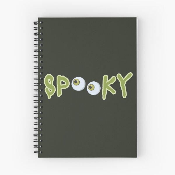Item preview, Spooky Creepy Text with Creepy Eyes designed and sold by Furkan Al-Gburi.