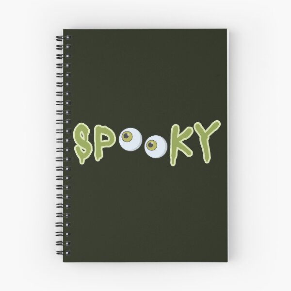 Item preview, Spooky Creepy Text with Creepy Eyes designed and sold by Furkan Al-Gburi.