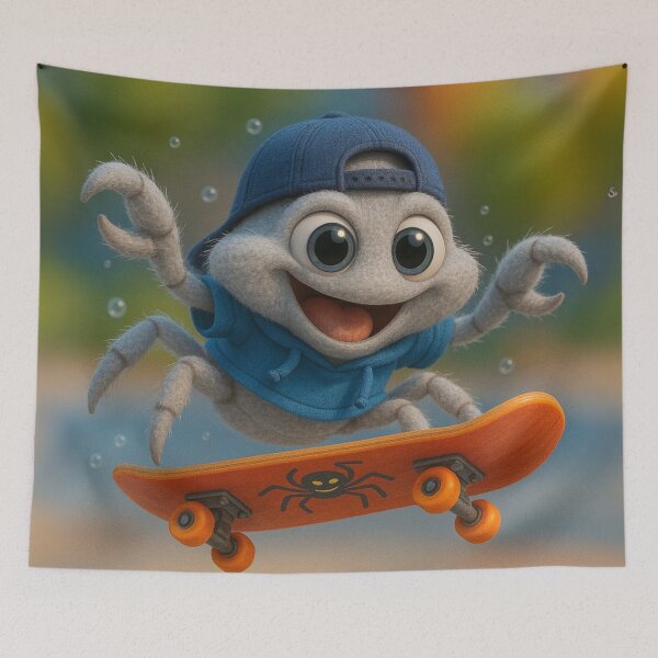 Item preview, Skater Diving Bell Spider designed and sold by Sillytoe.
