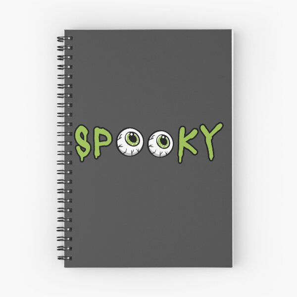 Item preview, Spooky Creepy Text with Creepy Eyes designed and sold by Furkan Al-Gburi.