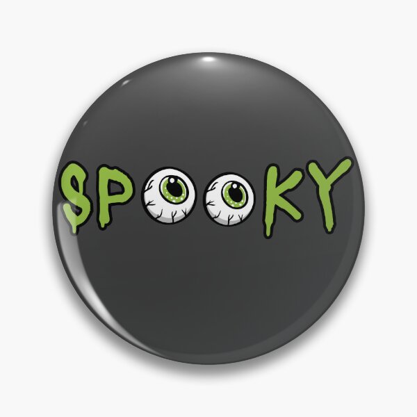 Item preview, Spooky Creepy Text with Creepy Eyes designed and sold by Furkan Al-Gburi.