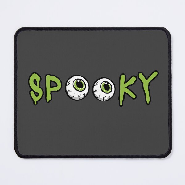 Item preview, Spooky Creepy Text with Creepy Eyes designed and sold by Furkan Al-Gburi.