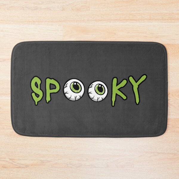 Item preview, Spooky Creepy Text with Creepy Eyes designed and sold by Furkan Al-Gburi.