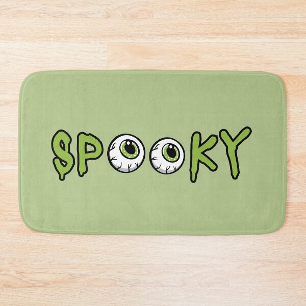 Item preview, Spooky Creepy Text with Creepy Eyes designed and sold by Furkan Al-Gburi.