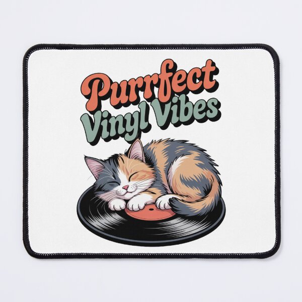Item preview, Purrfect Vinyl Vibes – Cat DJ Retro Music Design. designed and sold by AndrewYoko.