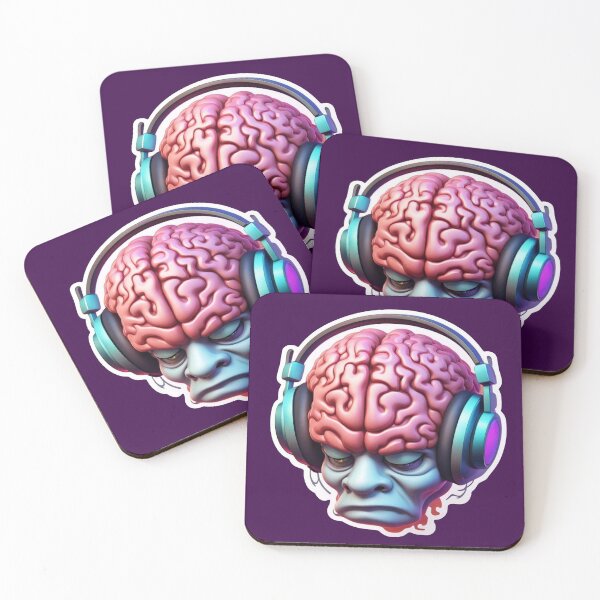 Item preview, Headphones to Brain - Not of this Earth #2 designed and sold by HauntedOpera.