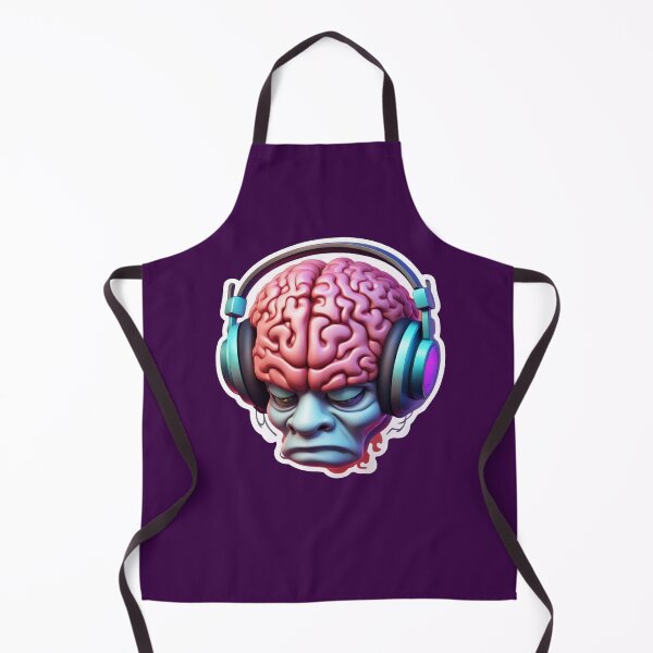 Item preview, Headphones to Brain - Not of this Earth #2 designed and sold by HauntedOpera.
