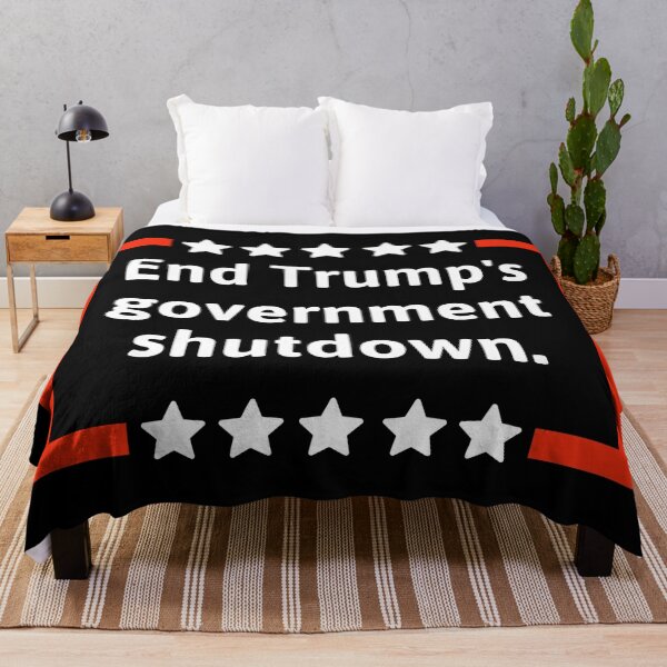 Item preview, End Trump’s government shutdown  designed and sold by Rachel the Artist .