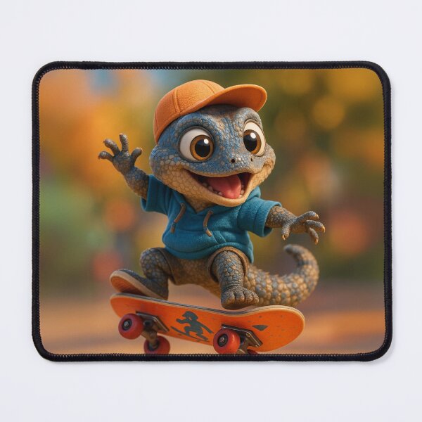 Item preview, Skater Eastern Fence Lizard designed and sold by Sillytoe.