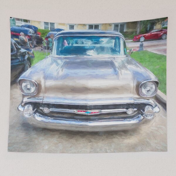 Item preview, 1957 Brown Chevy Bel Air 4 door Sedan X204 designed and sold by RichFrancoCars.