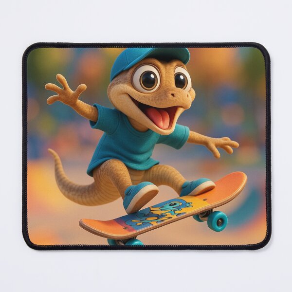 Item preview, Skater Eastern Glass Lizard designed and sold by Sillytoe.