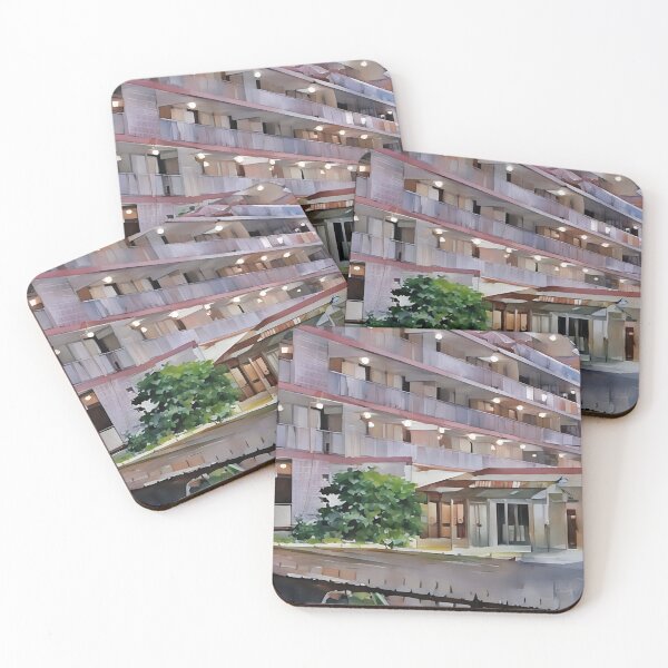 Item preview, Mid-Level Hotel designed and sold by RCWatercolours.
