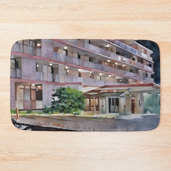 Item preview, Mid-Level Hotel designed and sold by RCWatercolours.
