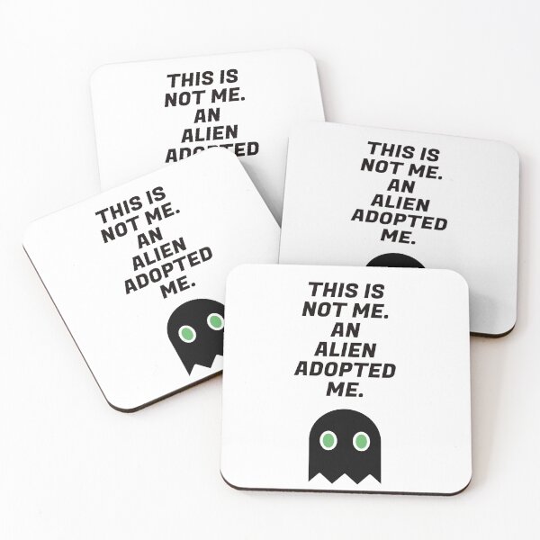 Item preview, This is not me. An alien adopted me! – Humorous Alien Quote Tee designed and sold by Giota29.