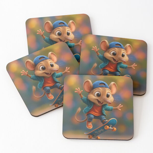 Item preview, Skater Elephant Shrew  designed and sold by Sillytoe.