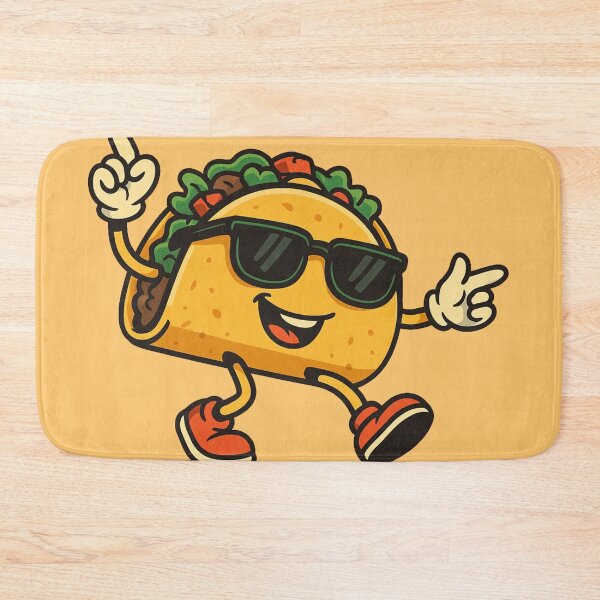 Item preview, Groovy Taco - Retro Disco Food Fun designed and sold by ArtsyWishesShop.