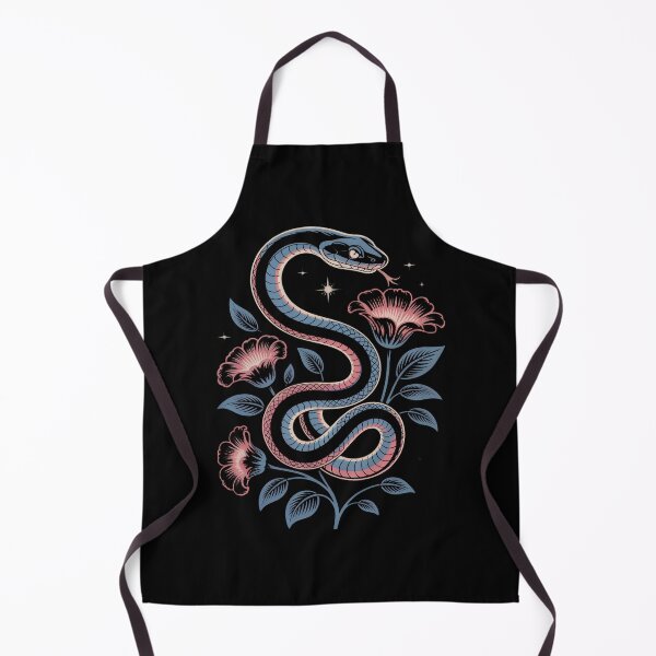 Item preview, Mystic Serpent Among Flowers designed and sold by SoftStyleStudio ⭐⭐⭐.