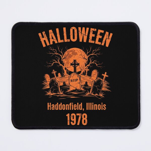 Item preview, Halloween 1978 Holiday Spooky Myers Pumpkin Haddonfield designed and sold by DesignoresLTD.