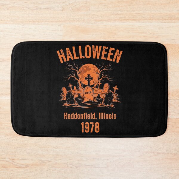 Item preview, Halloween 1978 Holiday Spooky Myers Pumpkin Haddonfield designed and sold by DesignoresLTD.