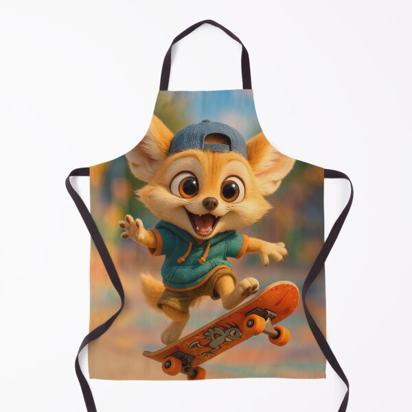 Item preview, Skater Fennec Fox designed and sold by Sillytoe.