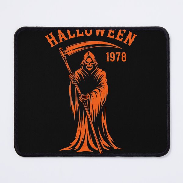 Item preview, Halloween 1978 Holiday Spooky Myers Pumpkin Haddonfield designed and sold by DesignoresLTD.