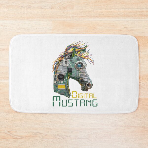Item preview, Digital Mustang – Cyber Horse Design designed and sold by caracatita75.