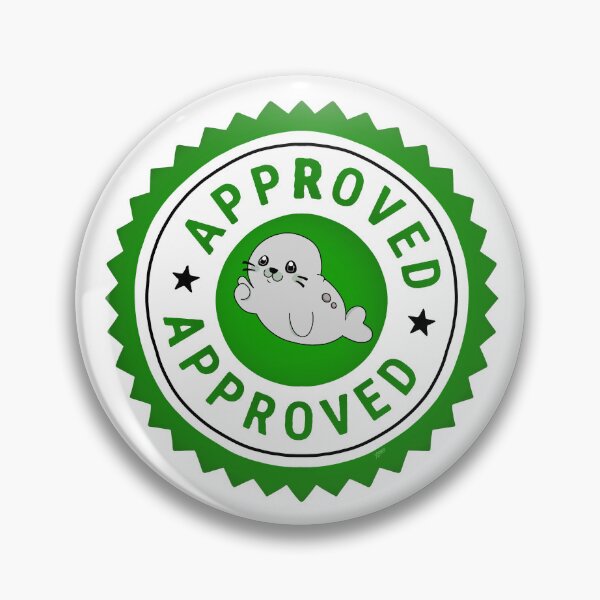 Item preview, Seal of Approval designed and sold by LittleRockArt.
