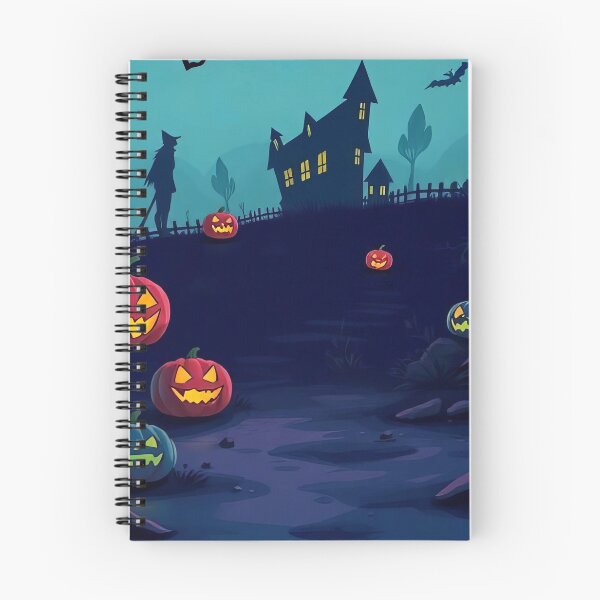 Item preview, Pumpkin Pathway at Dusk designed and sold by ArtComixHaven.