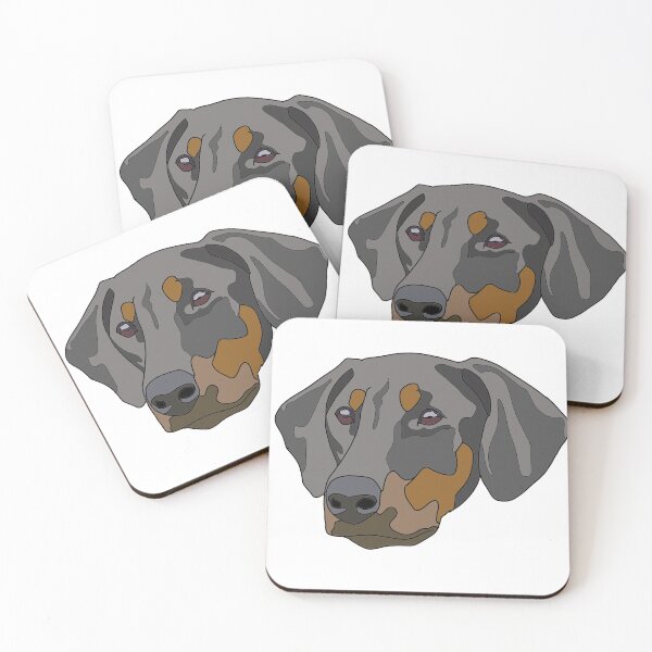 Item preview, Copy of Doberman face designed and sold by LeahcarsArt.