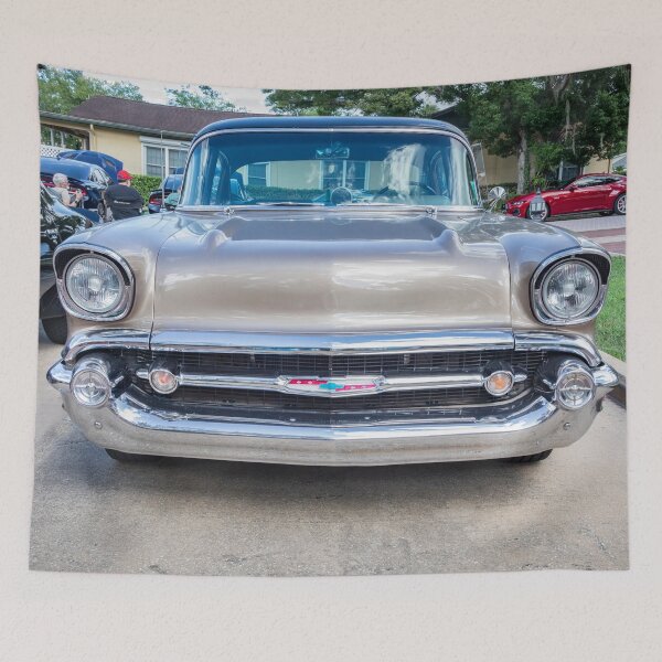 Item preview, 1957 Brown Chevy Bel Air 4 door Sedan X207 designed and sold by RichFrancoCars.