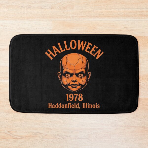 Item preview, Halloween 1978 Holiday Spooky Myers Pumpkin Haddonfield designed and sold by DesignoresLTD.