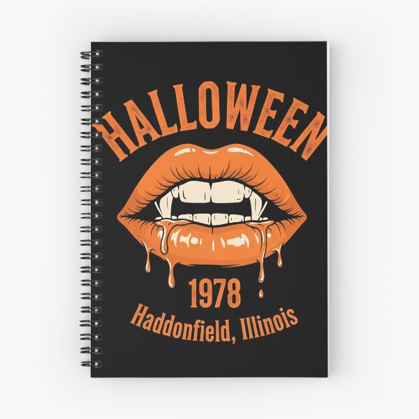 Item preview, Halloween 1978 Holiday Spooky Myers Pumpkin Haddonfield designed and sold by DesignoresLTD.
